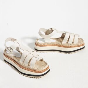 Anthropologie NIB Talla Fisherman platform sandals